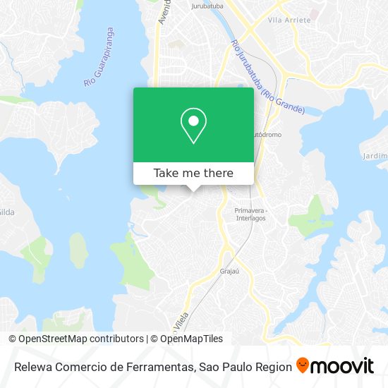 Relewa Comercio de Ferramentas map