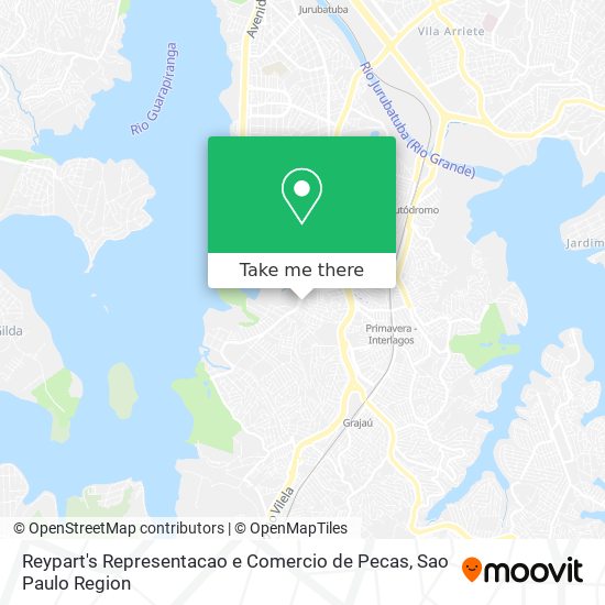 Reypart's Representacao e Comercio de Pecas map