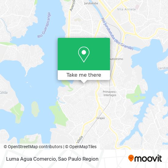 Luma Agua Comercio map