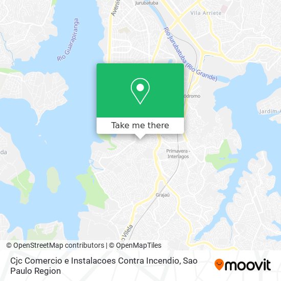 Cjc Comercio e Instalacoes Contra Incendio map