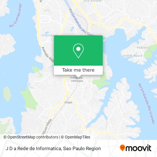 Mapa J D a Rede de Informatica