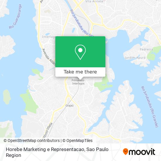 Mapa Horebe Marketing e Representacao