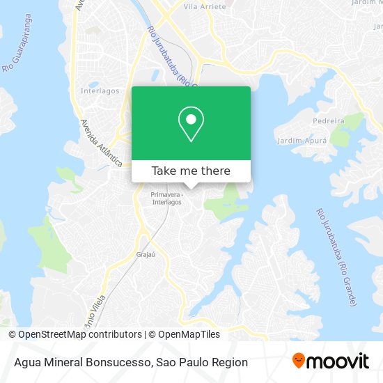 Agua Mineral Bonsucesso map
