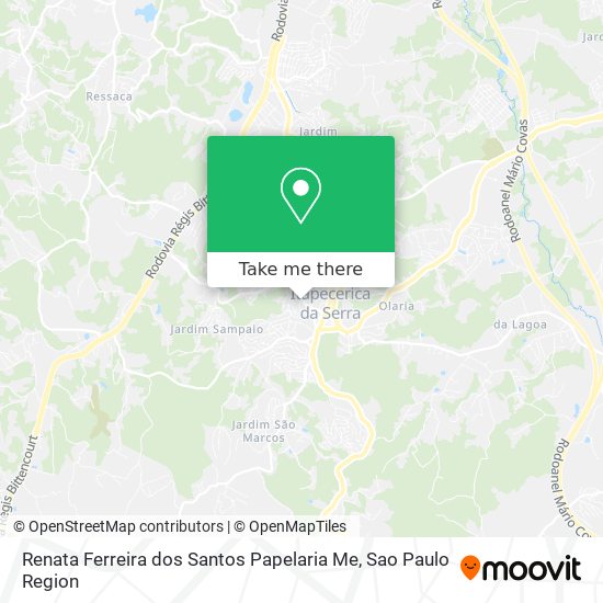 Renata Ferreira dos Santos Papelaria Me map