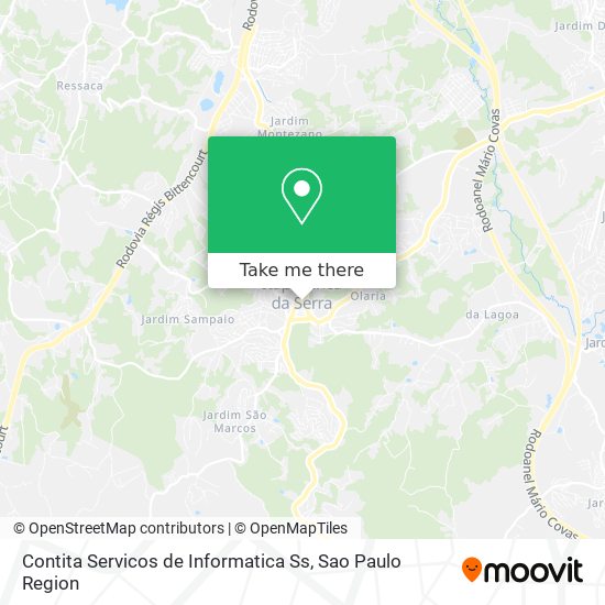 Contita Servicos de Informatica Ss map