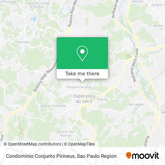 Mapa Condominio Conjunto Pirineus