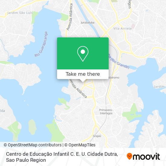 Centro de Educação Infantil C. E. U. Cidade Dutra map
