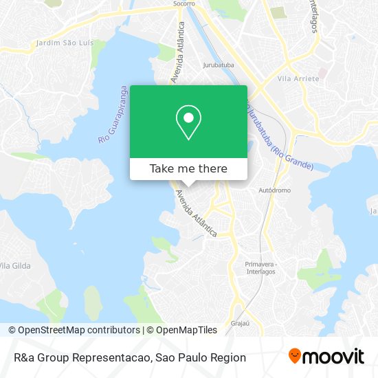 R&a Group Representacao map