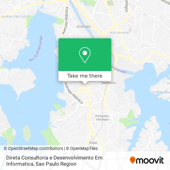 Direta Consultoria e Desenvolvimento Em Informatica map