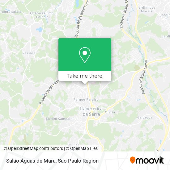 Salão Águas de Mara map