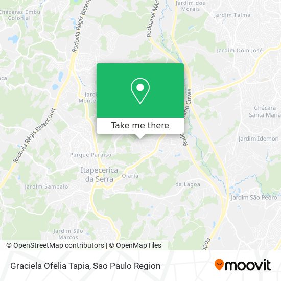 Graciela Ofelia Tapia map