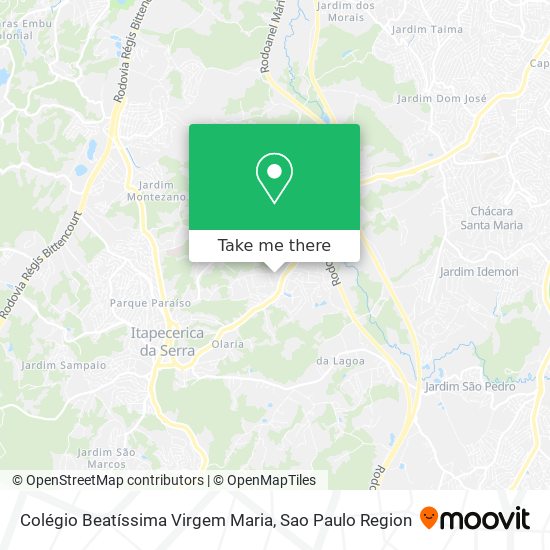 Colégio Beatíssima Virgem Maria map