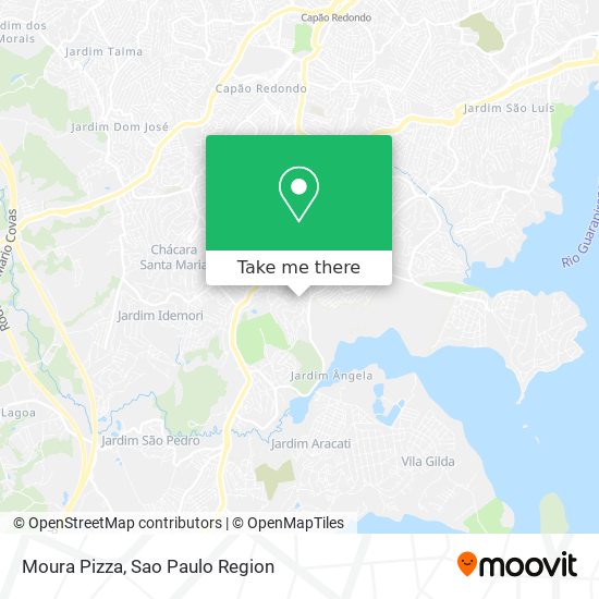 Moura Pizza map