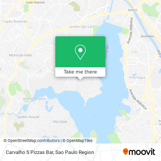 Carvalho S Pizzas Bar map