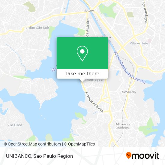 UNIBANCO map