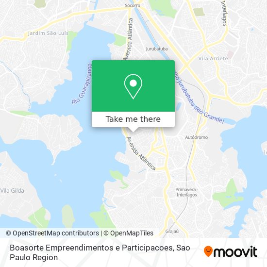 Boasorte Empreendimentos e Participacoes map