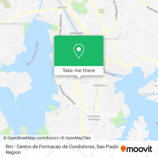Rm - Centro de Formacao de Condutores map