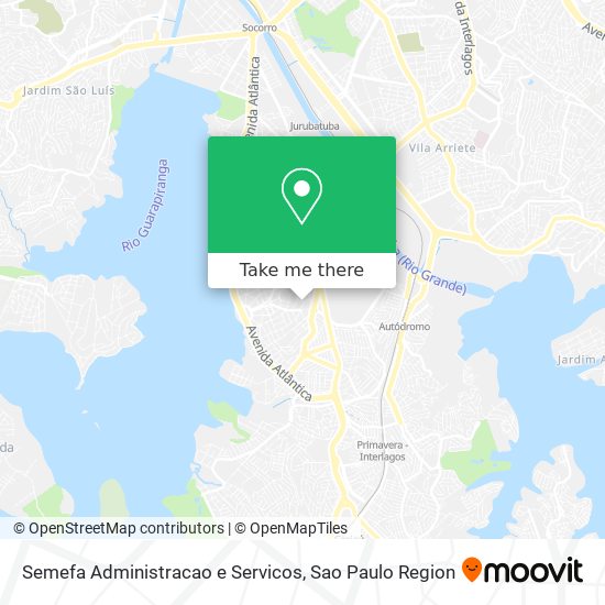 Semefa Administracao e Servicos map