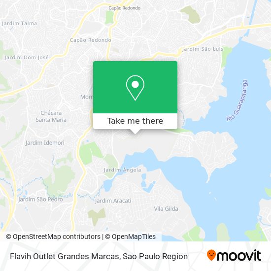 Flavih Outlet Grandes Marcas map