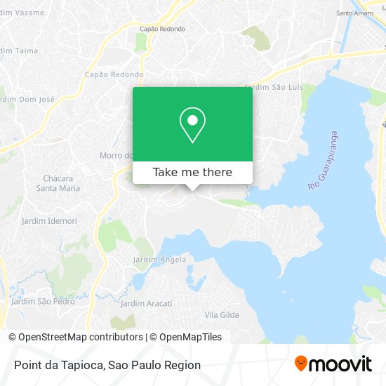 Point da Tapioca map