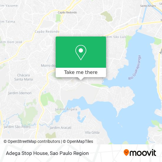 Adega Stop House map