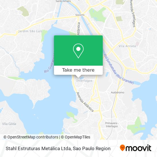 Stahl Estruturas Metálica Ltda map