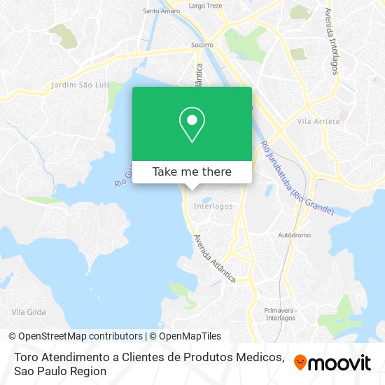 Mapa Toro Atendimento a Clientes de Produtos Medicos