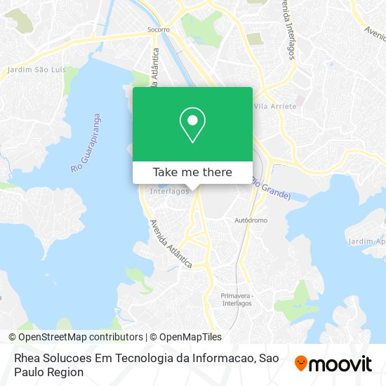 Mapa Rhea Solucoes Em Tecnologia da Informacao