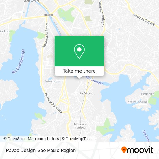 Mapa Pavão Design