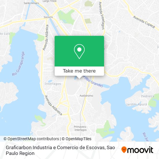 Mapa Graficarbon Industria e Comercio de Escovas