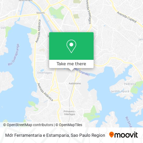 Mdr Ferramentaria e Estamparia map