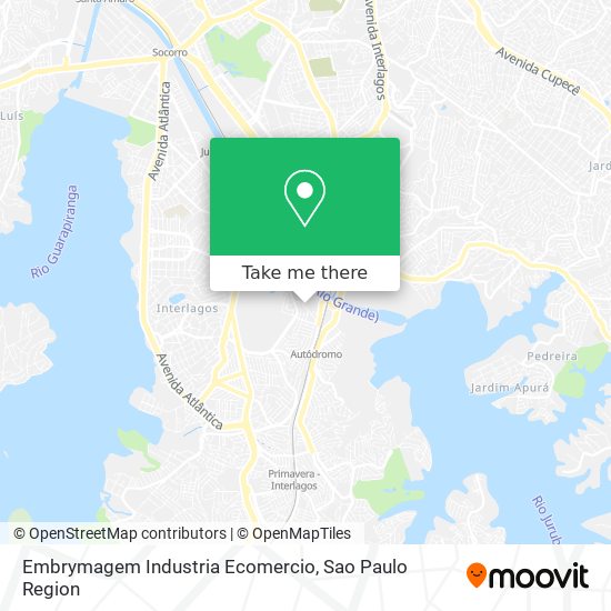 Mapa Embrymagem Industria Ecomercio