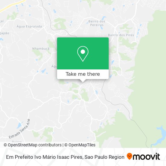 Em Prefeito Ivo Mário Isaac Pires map