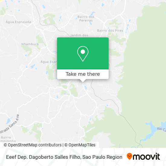 Eeef Dep. Dagoberto Salles Filho map