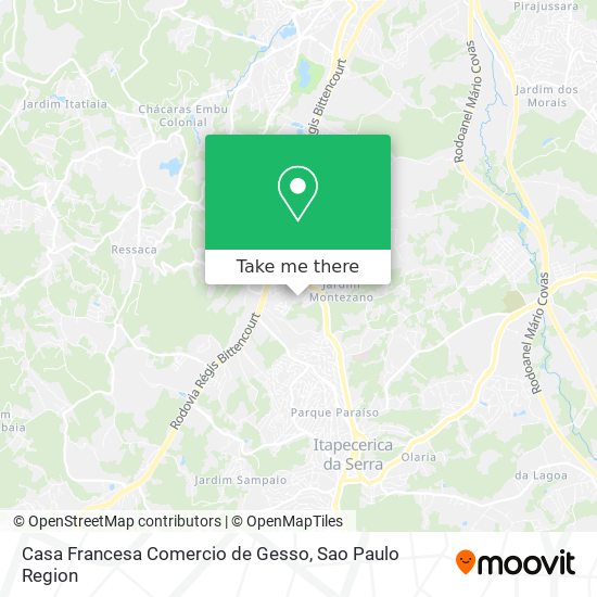 Casa Francesa Comercio de Gesso map