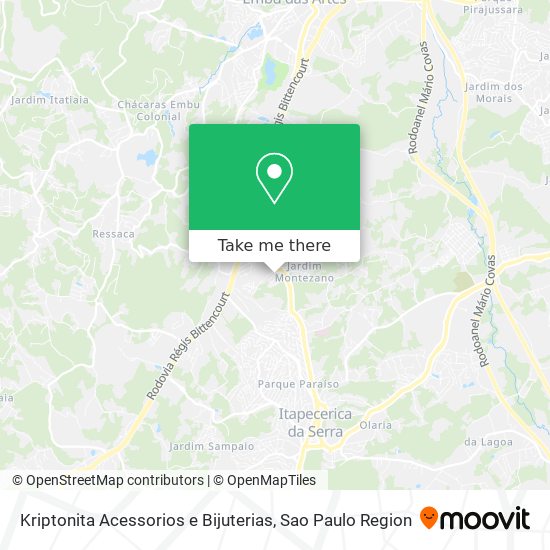 Kriptonita Acessorios e Bijuterias map
