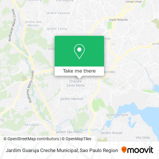 Jardim Guaruja Creche Municipal map