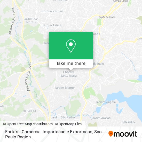 Forte's - Comercial Importacao e Exportacao map