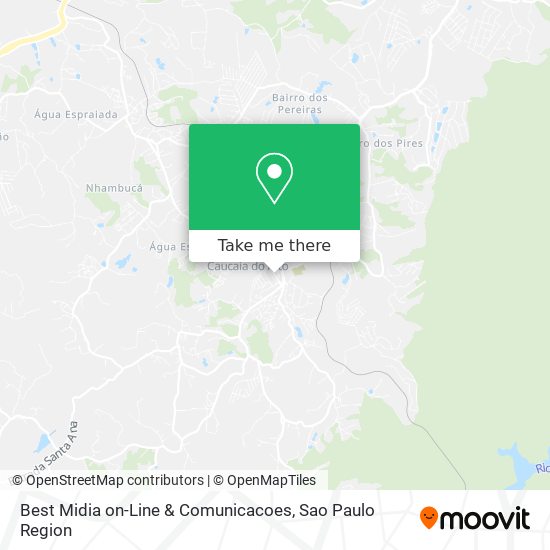 Best Midia on-Line & Comunicacoes map