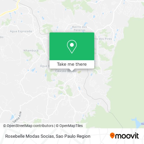 Rosebelle Modas Socias map