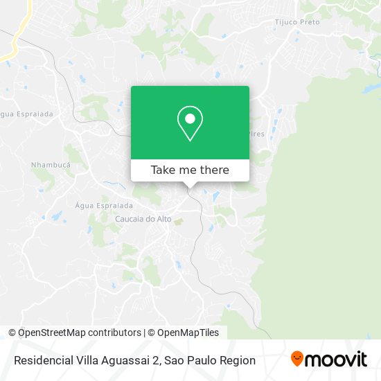 Residencial Villa Aguassai 2 map