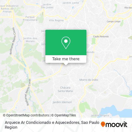 Arquece Ar Condicionado e Aquecedores map