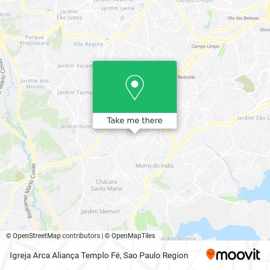 Igreja Arca Aliança Templo Fé map