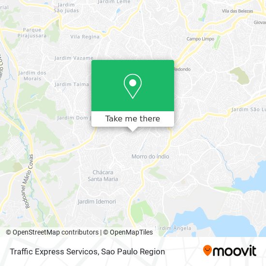 Traffic Express Servicos map