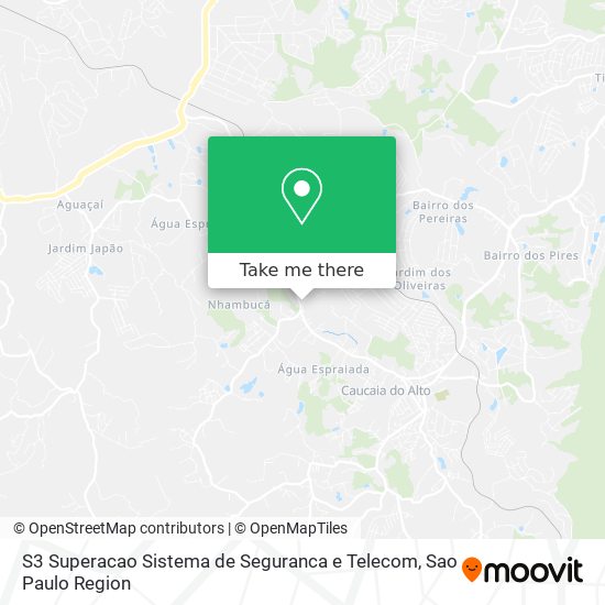 S3 Superacao Sistema de Seguranca e Telecom map