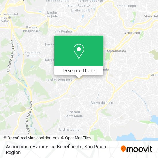 Associacao Evangelica Beneficente map