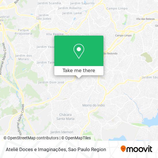 Ateliê Doces e Imaginações map
