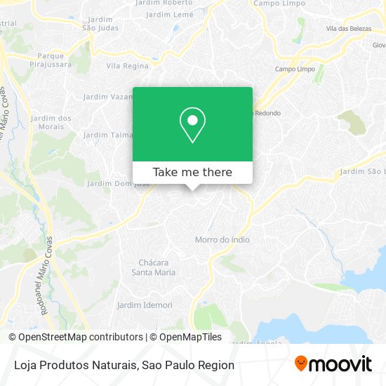 Loja Produtos Naturais map