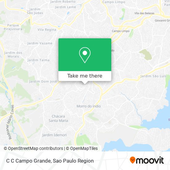 C C Campo Grande map