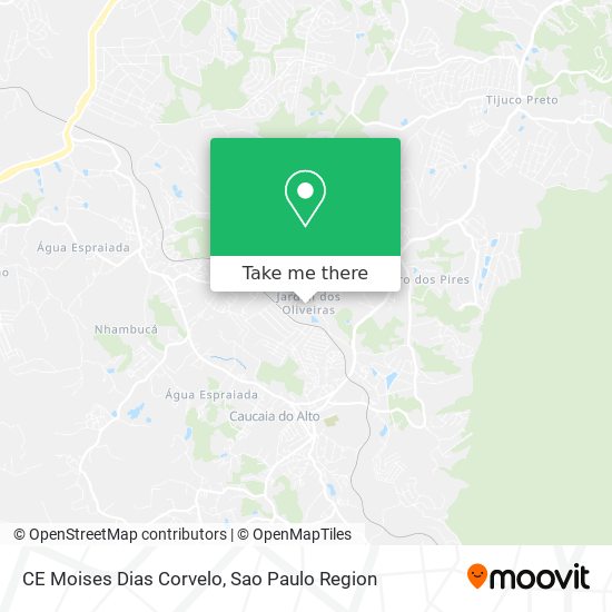 CE Moises Dias Corvelo map